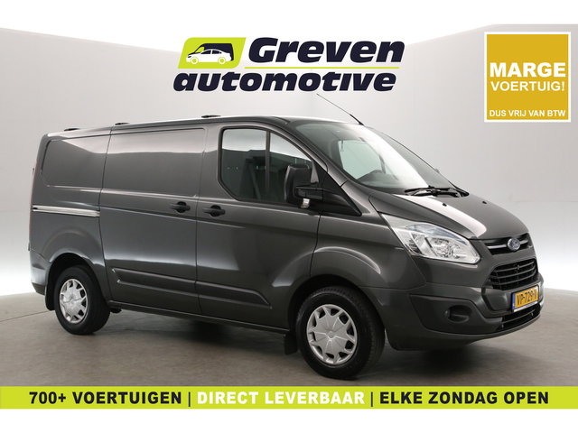 Ford Transit Custom - 2.2 TDCI L1H1 | MARGE | Airco | Cruise | Camera | Navi | 3 Zits | Trekhaak | Parkeersens.