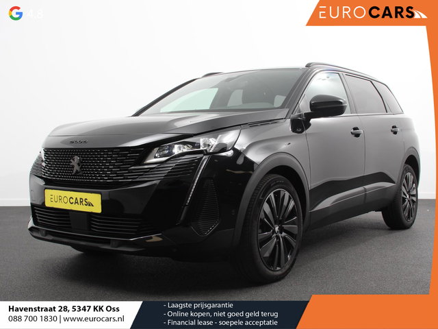 Peugeot 5008 - 1.2 PureTech 130pk Automaat GT Black Pack 7p Climate control Adaptive Cruise control Camera Verwarmde voorstoelen Keyless Navigatie LED Apple Carplay/ Android Auto