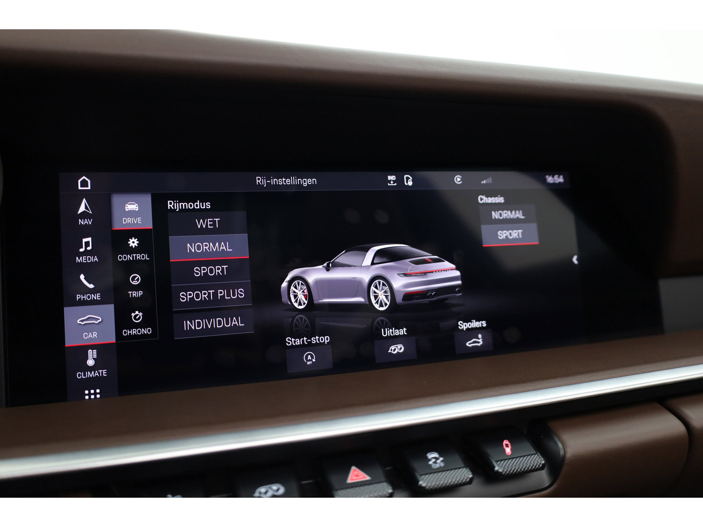 Porsche 911 Targa 4S 3.0 Orgi. NL | Liftsysteem | 20/21 inch RS Spyder | leder truffelbruin | Bose | Stoelventi. | PLMS