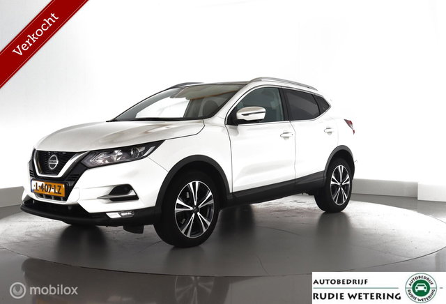 Nissan QASHQAI - 1.3 158PK Automaat Design Edition pano|trekhaak|nav|cam|lmv18