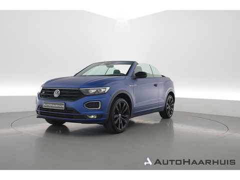 Volkswagen T-Roc Cabrio 1.5 TSI R-Line Edition Blue "MAT Ravenna Blue" DSG | 794/800 | Leder | Digi. Cockpit |  Stoel- Stuurverw. | Camera | Adapt. Cruise | Keyless | CarPlay
