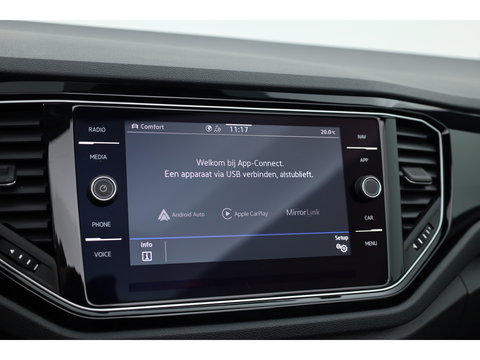 Volkswagen T-Roc Cabrio 1.5 TSI R-Line Edition Blue "MAT Ravenna Blue" DSG | 794/800 | Leder | Digi. Cockpit |  Stoel- Stuurverw. | Camera | Adapt. Cruise | Keyless | CarPlay