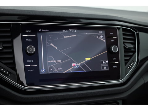 Volkswagen T-Roc Cabrio 1.5 TSI R-Line Edition Blue "MAT Ravenna Blue" DSG | 794/800 | Leder | Digi. Cockpit |  Stoel- Stuurverw. | Camera | Adapt. Cruise | Keyless | CarPlay