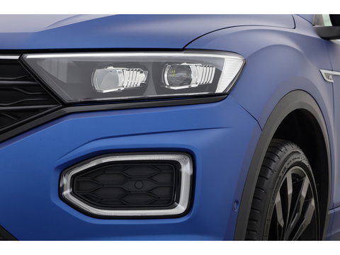 Volkswagen T-Roc Cabrio 1.5 TSI R-Line Edition Blue "MAT Ravenna Blue" DSG | 794/800 | Leder | Digi. Cockpit |  Stoel- Stuurverw. | Camera | Adapt. Cruise | Keyless | CarPlay