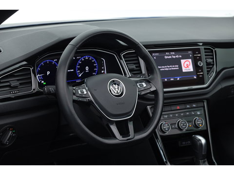 Volkswagen T-Roc Cabrio 1.5 TSI R-Line Edition Blue "MAT Ravenna Blue" DSG | 794/800 | Leder | Digi. Cockpit |  Stoel- Stuurverw. | Camera | Adapt. Cruise | Keyless | CarPlay