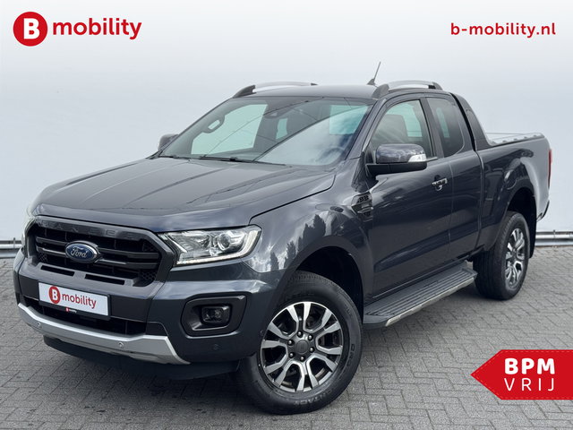 Ford Ranger - 2.0 EcoBlue Wildtrak 4X4 Supercab Trekhaak 3500kg | Achteruitrijcamera | Leer | DAB Audio