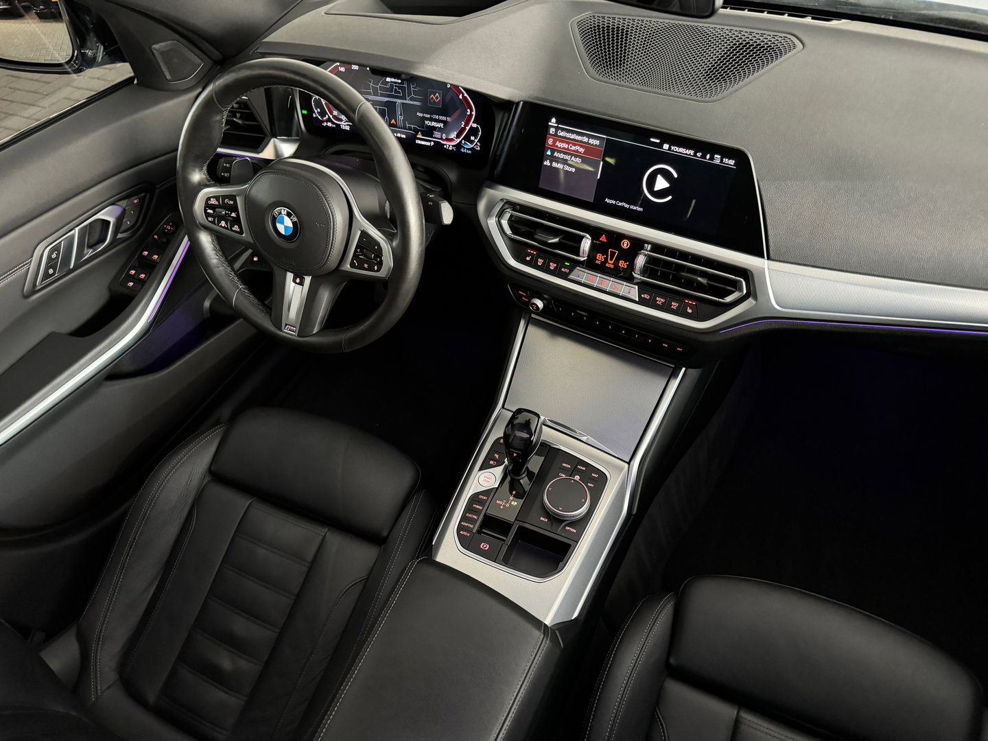 BMW 3-serie 330e High Executive M Sport Pano|HuD|Memory|VOL