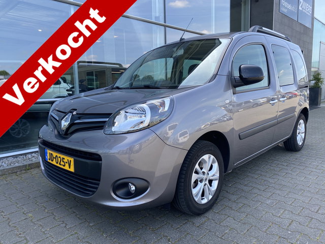 Renault Kangoo - Family 3+1 Rolstoelauto 1.2 TCe Limited Start&Stop (Nette en goed onderhouden 3+1 Rolstoelauto met bodemverlaging!)