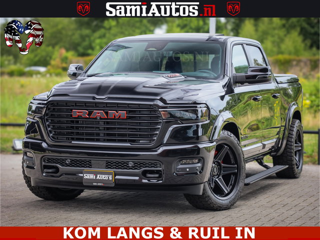 Dodge Ram 1500 - Night Premium | Full Option | De Meest Luxe Pick-Up in zijn Klasse | Comfortabele Dubbele Cabine met Royale 5 Zitplaatsen | BPM vrij | Nu Leverbaar uit Voorraad | Voorraad Nr 2287 - 3384
