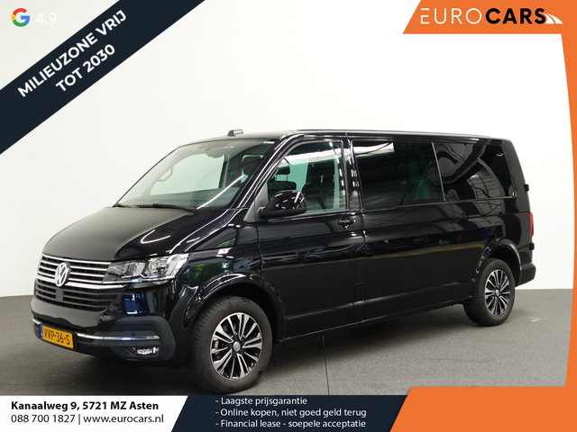 Volkswagen Transporter - 2.0 TDI L2H1 28 Highline Dubbele Cabine Automaat Airco Cruise Adaptief Parkeersensoren