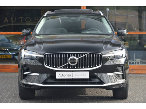 Volvo XC60 T8 Hybride AWD Plus Bright LONG RANGE | Panoramadak | Harman/Kardon | Stoel + Stuur Verwarmd | Trekhaak | Camera |