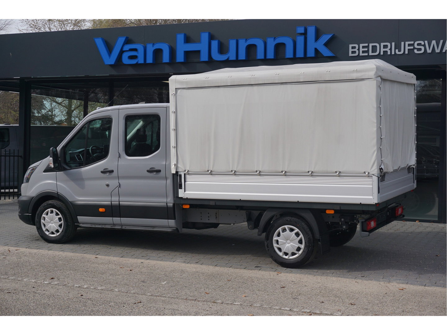 Ford Transit 350L 130PK Doka Open Laadbak L3 BPM VRIJ!! Sync4 Navi, Camera, Adap Cruise, Garantie 2028!! NR. D01*
