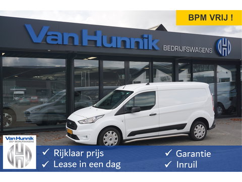 Ford Transit Connect 1.5 TDCI L2 TREND 100PK BPM VRIJ!! Navi, Camera, Airco, Cruise, Trekhaak!! NR. H01*