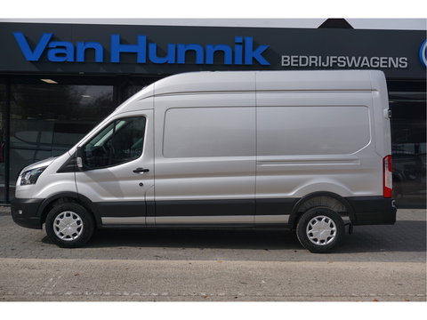 Ford Transit 350L 130PK L3H3 BPM VRIJ!! Airco, Cruise, Camera, Trekhaak!! NR. J01*