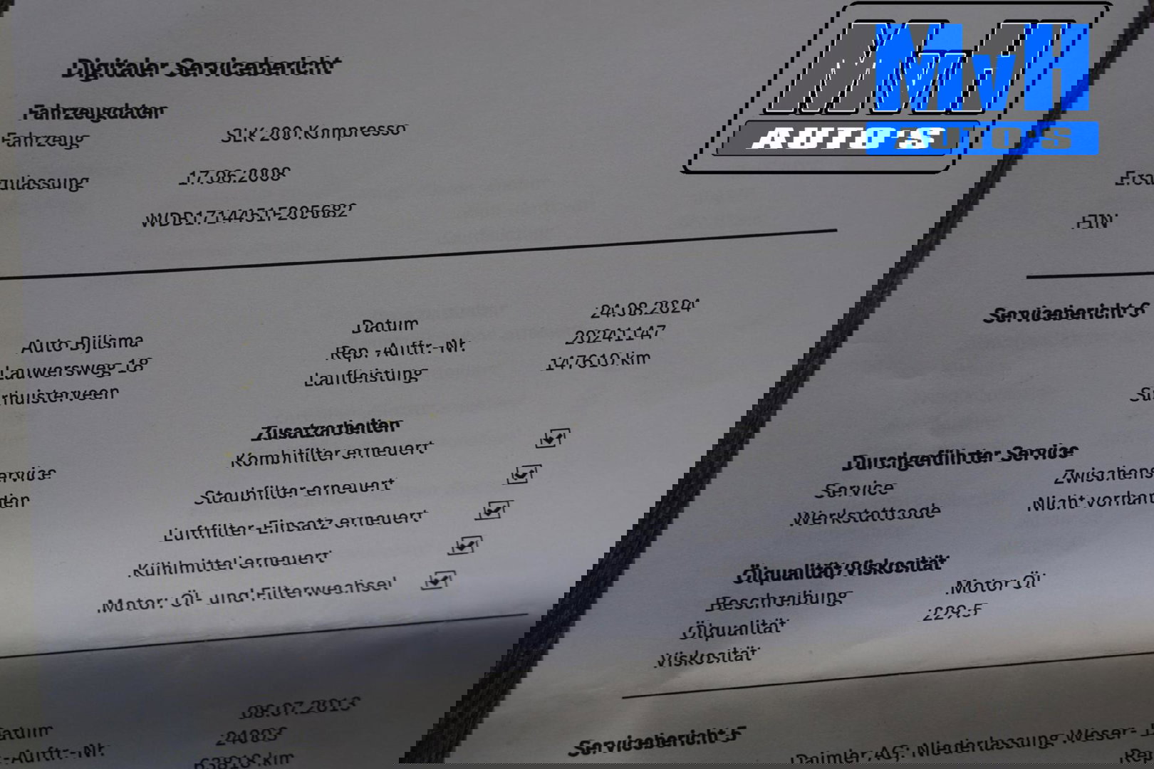 Mercedes-Benz SLK 200 K. Prestige Plus|NEK/STOELVERW|LEER