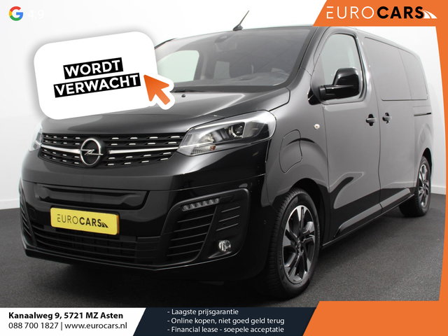 Opel Vivaro-e - Combi Zafira L2H1 75 kWh 8 persoons ! Navigatie Airco Dab Camera 360 Cruise control Dab Lichtmetalen velgen Stoelverwarming