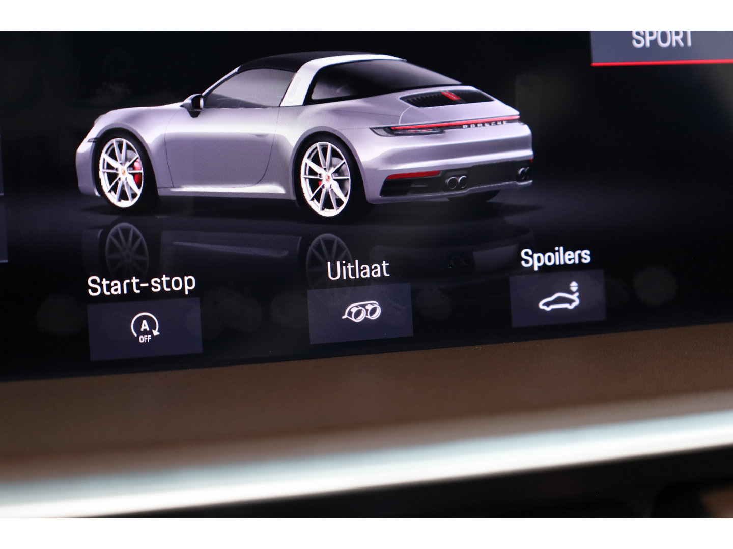 Porsche 911 Targa 4S 3.0 Orgi. NL | Liftsysteem | 20/21 inch RS Spyder | leder truffelbruin | Bose | Stoelventi. | PLMS