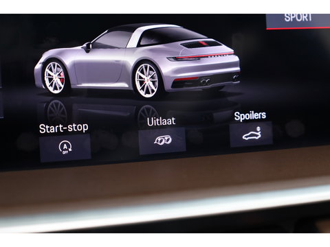 Porsche 911 Targa 4S 3.0 Orgi. NL | Liftsysteem | 20/21 inch RS Spyder | leder truffelbruin | Bose | Stoelventi. | PLMS