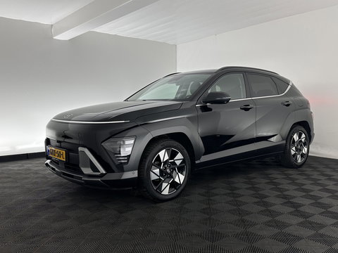 Hyundai KONA 1.6 GDI HEV Premium (INCL-BTW) *LEATHER | FULL-LED | NAVI-FULLMAP | DAB | ADAPTIVE-CRUISE | KEYLESS | TOP-VIEW | BLINDSPOT | LANE-ASSIST | DIGI-COCKPIT | COMFORTSEATS | 18''ALU*