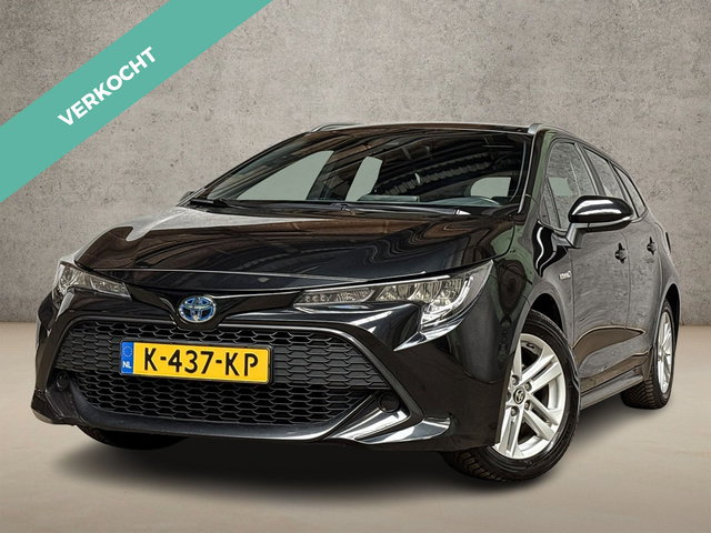 Toyota Corolla - 1.8 Hybrid Sport Automaat (NAVIGATIE, CLIMATE, CAMERA, SPORTSTOELEN, ADAPTIVE CRUISE, LM VELGEN, ZWART HEMEL, NIEUWSTAAT)