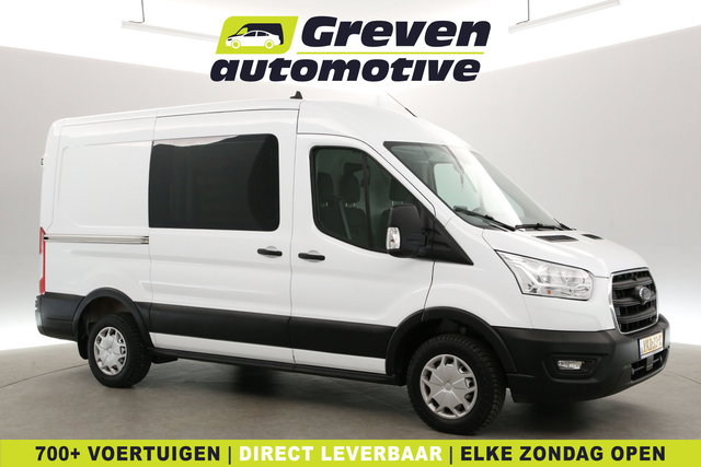 Ford Transit - 2.0 TDCI L2H2 | Airco | Camera | Cruise | 3 Zits | 2xSchuifdeur | Trekhaak | Carplay