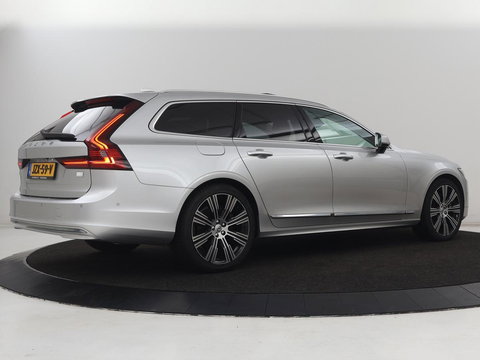 Volvo V90 2.0 T6 Plug In AWD Inscription | SOH 97% | Panoramadak | Head-Up | Leder | Harman/Kardon | 20'' | 360 Camera | Stoelverwarming | Keyless | Carplay | Full LED | Stuurverwarming | PHEV