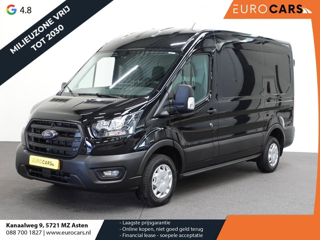 Ford Transit - 130pk L2H2 Automaat Navigatie Trekhaak 360° Camera Airco Cruise DAB+