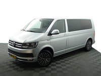 Volkswagen Transporter - 2.0 TDI Euro 6 L2 Caravelle- Dubbele Cabine, 6 Pers, Stoelverwarming, Navigatie, Clima, Cruise, Park Assist, Trekhaak