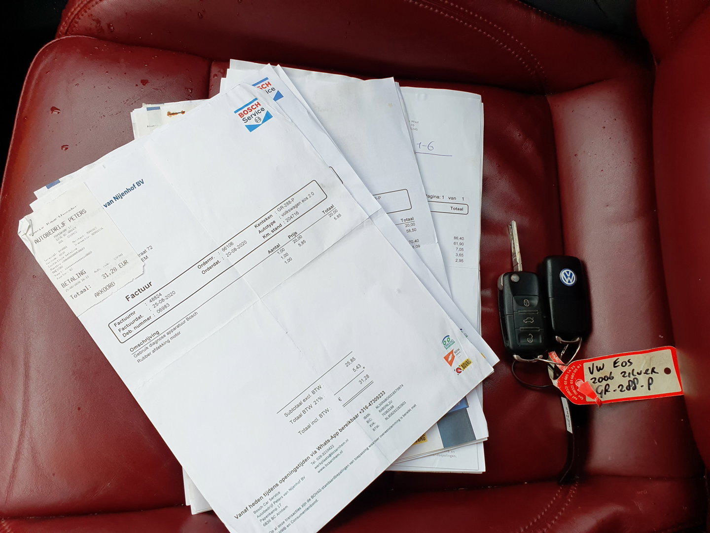 Volkswagen Eos 2.0 T-FSI Ambiente-Pack CABRIOROOF-DEFECT*LEATHER | XENON | PDC | ECC | CRUISE*