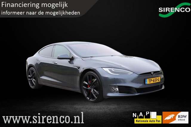 Tesla Model S - 75D dual motor | autopilot | fsd 3 | vol leder | panodak | de-chrome | stoelverwarming met memory seats | uitstraling!