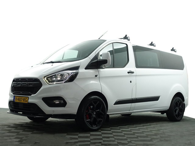Ford Transit Custom - 300 2.0 TDCI Euro 6 L2 Sportline- Dubbele Cabine, Xenon Led, Stoelverwarming, Trekhaak