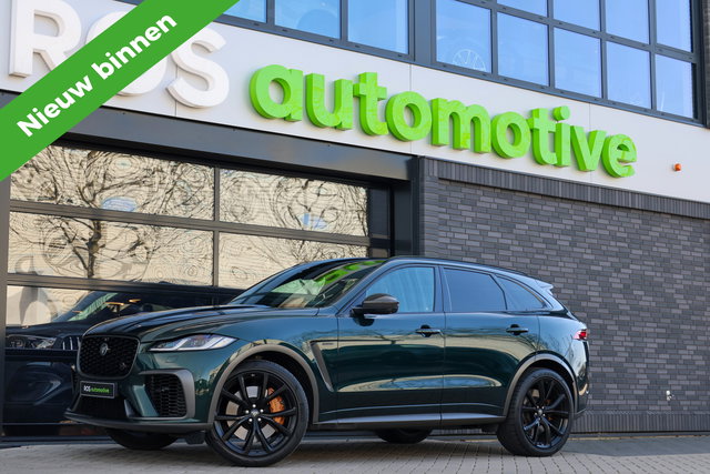 Jaguar F-PACE - 5.0 V8 S/C AWD SVR | UNIEK! | DEALER ONDH | COBRA EXHAUST | STOELKOELING | 360 | HUD |