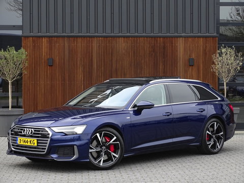 Audi A6 Avant 55 TFSIe 367PK Quattro / S6 Edit / Pano / Matrix / 360° / carbon