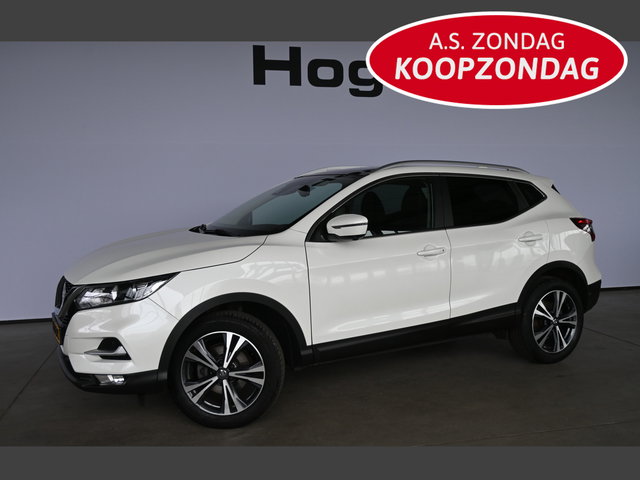 Nissan QASHQAI - 1.2 N-Connecta Clima Navigatie Panoramadak Dealer Onderhouden! Inruil Mogelijk!