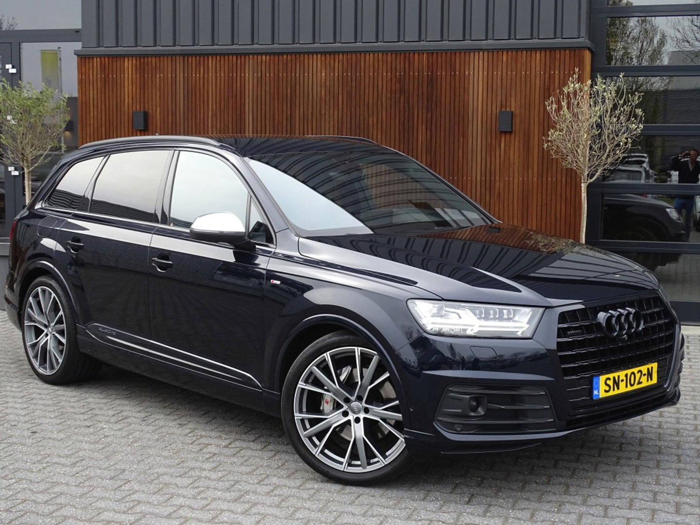 Audi Q7 3.0 TFSI V6T 334PK Quattro / S-Line / Nachtzicht / 360° / 7 Pers