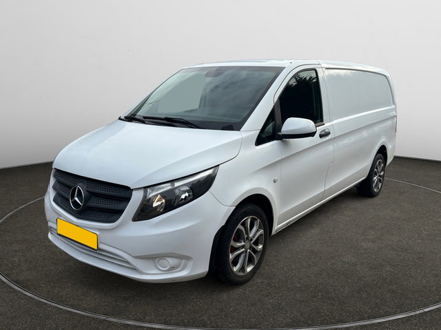 Mercedes-Benz Vito - 111 CDI Lang Euro 6, 3 Pers, Cruise Control, Airco, Grijs Kenteken