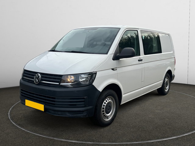 Volkswagen Transporter - 2.0 TDI Dubbele Cabine- NAP 48dkm, 6 Pers, 2200kg Trekgewicht, Airco, Dealer Onderhouden