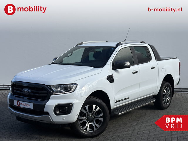 Ford Ranger - 2.0 EcoBlue Wildtrak 4x4 Double Cab Trekhaak 3500kg | Achteruitrijcamera | Leer | Elek. stoel | DAB Audio