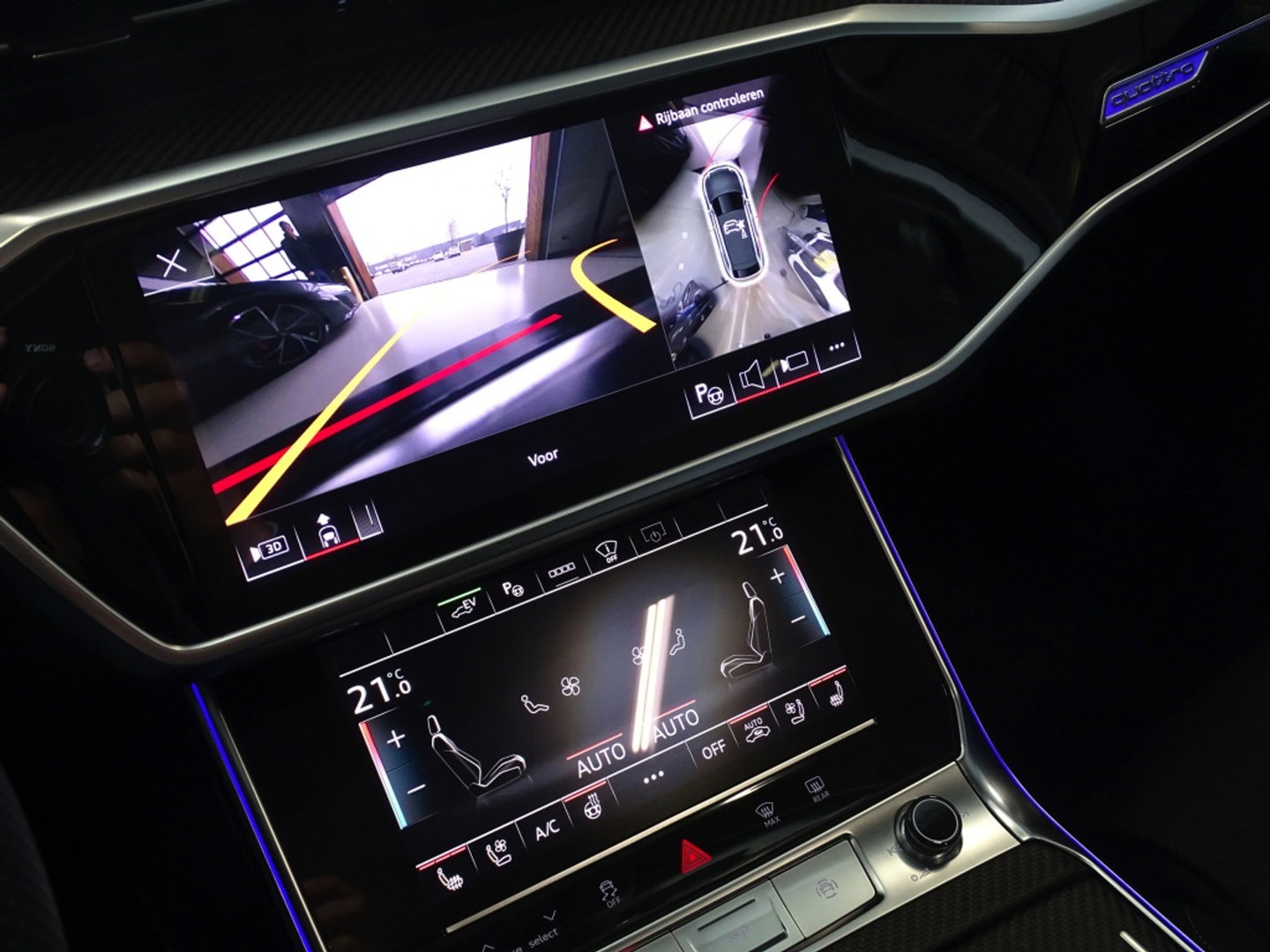 Audi A6 Avant 55 TFSIe 367PK Quattro / S6 Edit / Pano / Matrix / 360° / carbon