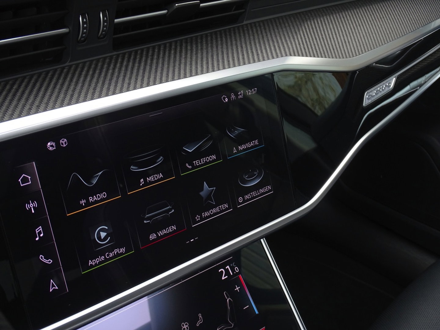 Audi A6 Avant 55 TFSIe 367PK Quattro / S6 Edit / Pano / Matrix / 360° / carbon