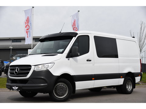 Mercedes-Benz Sprinter 516 2.2 CDI L2H1 DC PB Edition N1! Camera, Cruise, Carplay, 3500kg Trekhaak, Stoelverwarming, 164pk, geveerde stoel, Uniek!