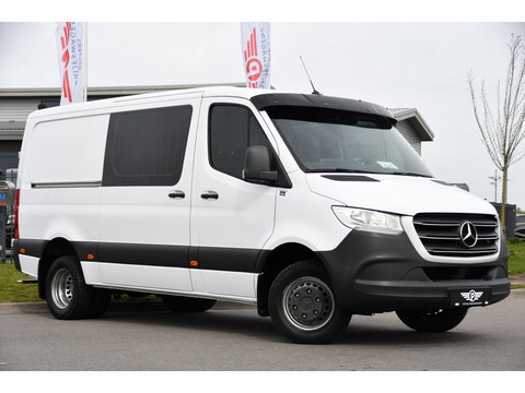 Mercedes-Benz Sprinter 516 2.2 CDI L2H1 DC PB Edition N1! Camera, Cruise, Carplay, 3500kg Trekhaak, Stoelverwarming, 164pk, geveerde stoel, Uniek!