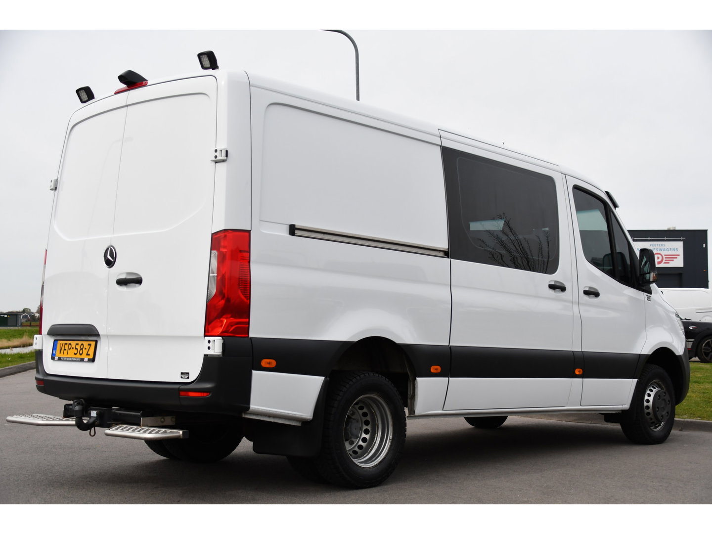 Mercedes-Benz Sprinter 516 2.2 CDI L2H1 DC PB Edition N1! Camera, Cruise, Carplay, 3500kg Trekhaak, Stoelverwarming, 164pk, geveerde stoel, Uniek!