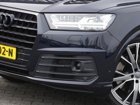 Audi Q7 3.0 TFSI V6T 334PK Quattro / S-Line / Nachtzicht / 360° / 7 Pers