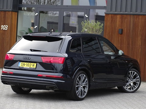Audi Q7 3.0 TFSI V6T 334PK Quattro / S-Line / Nachtzicht / 360° / 7 Pers