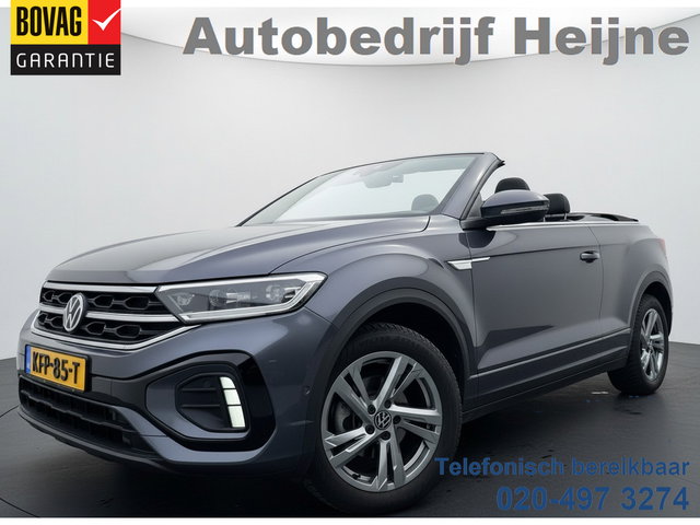 Volkswagen T-Roc - Cabrio 1.5 TSI 150PK DSG R-LINE SPORT NAVI/LED/CARPLAY/TREKHAAK