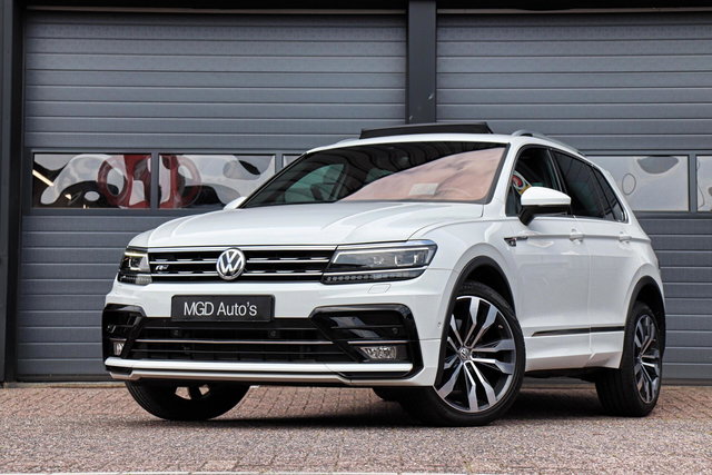 Volkswagen Tiguan - 2.0 TSI 4Motion 2x R-Line /LED/PANODAK/360 CAMERA/VIRTUAL/MEMORY/STOELVERW./LEDER!