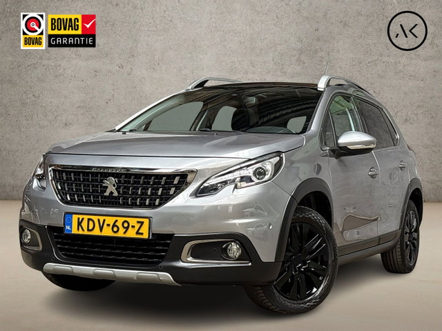 Peugeot 2008 - 1.2 PureTech Allure (PANORAMADAK, APPLE CARPLAY, NAVIGATIE, LEDER, SPORTSTOELEN, PARKEERSENSOREN, CRUISE, NIEUWE APK, NIEUWSTAAT)