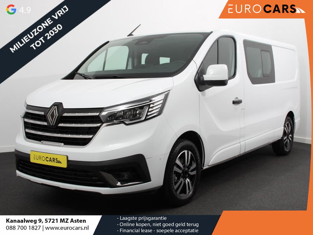 Renault Trafic - 2.0 Blue dC1 150 EDC T29 L2H1 Extra Dubbele Cabine Navigatie  Airco  Lichtmetalen velgen  Betimmering  Trekhaak  Camera Parkeer sensoren  Dab