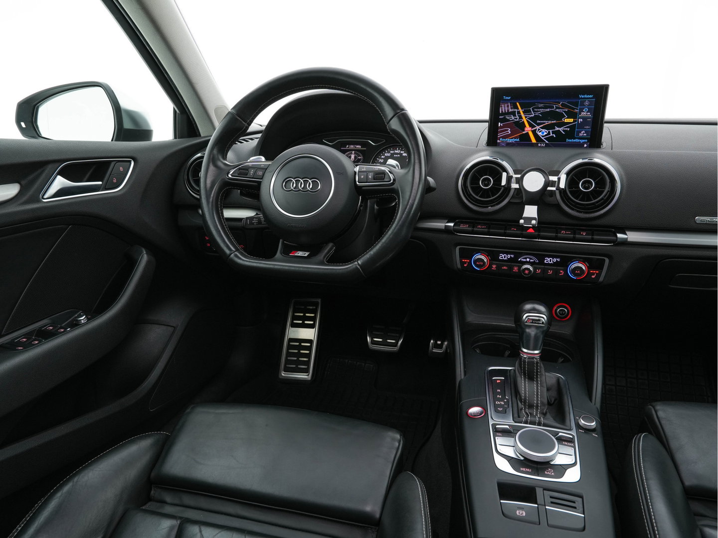 Audi S3 Sportback 2.0 TFSI Quattro Pro Line Plus Aut. *PANO | LEATHER | HEATED-SPORTSEATS | ADAPTIVE-CRUISE | FULL-LED | KEYLESS | CAMERA | NAVI-FULLMAP | PRIVACYGLASS | SHIFTPADDLES | ECC | PDC | 18''ALU*